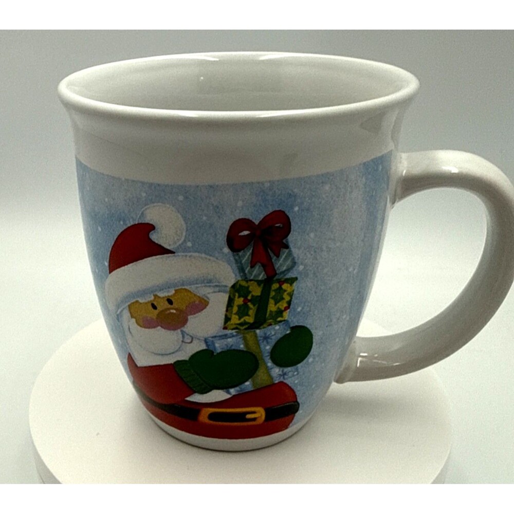 Royal Norfolk Greenbrier International Santa Claus Holiday Cup Mug 14 oz